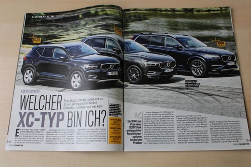 Auto bild 2018 - volvo, xc40