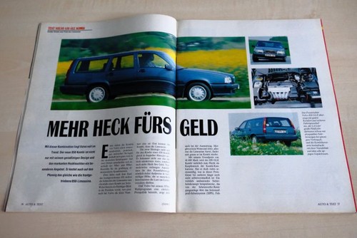 Mot 1993 volvo 850 gle - 15/1993,