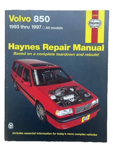 Reparaturhandbuch volvo 850 - reparaturhandbuch,