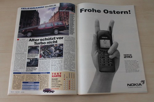 Auto bild 1995 volvo 940 - auto,