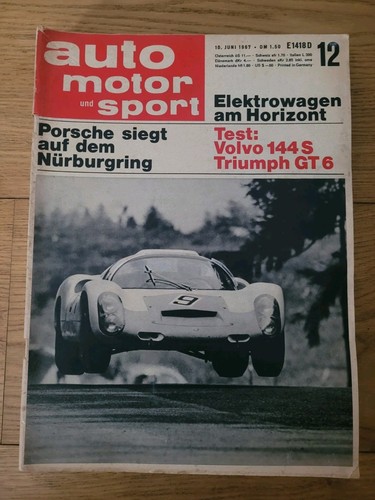 Auto motor sport - sport, 1967