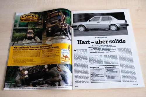 Mot 1984 volvo 360 - mot, 08/1984