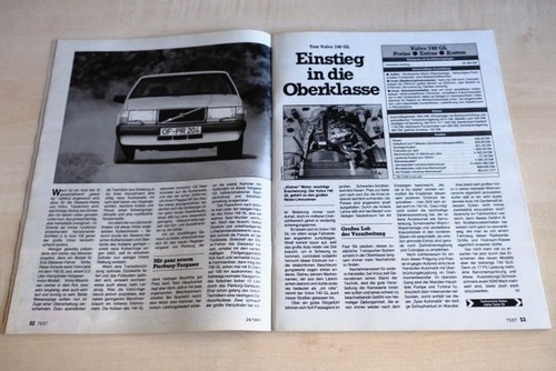 Mot 1984 volvo 740 - mot, gl