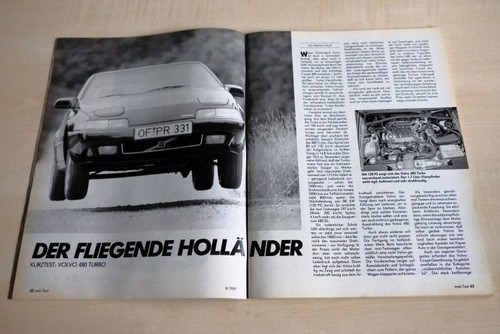 Mot 1989 volvo 480 - mot, turbo